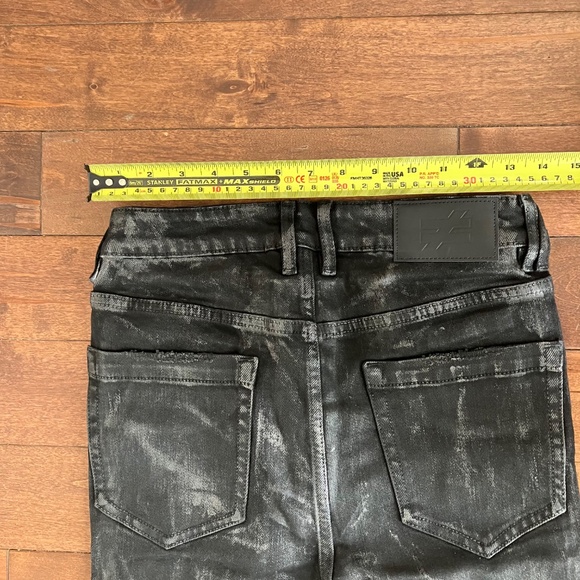 FourFour Hand Waxed Flared Denim NWOT - Picture 9 of 9